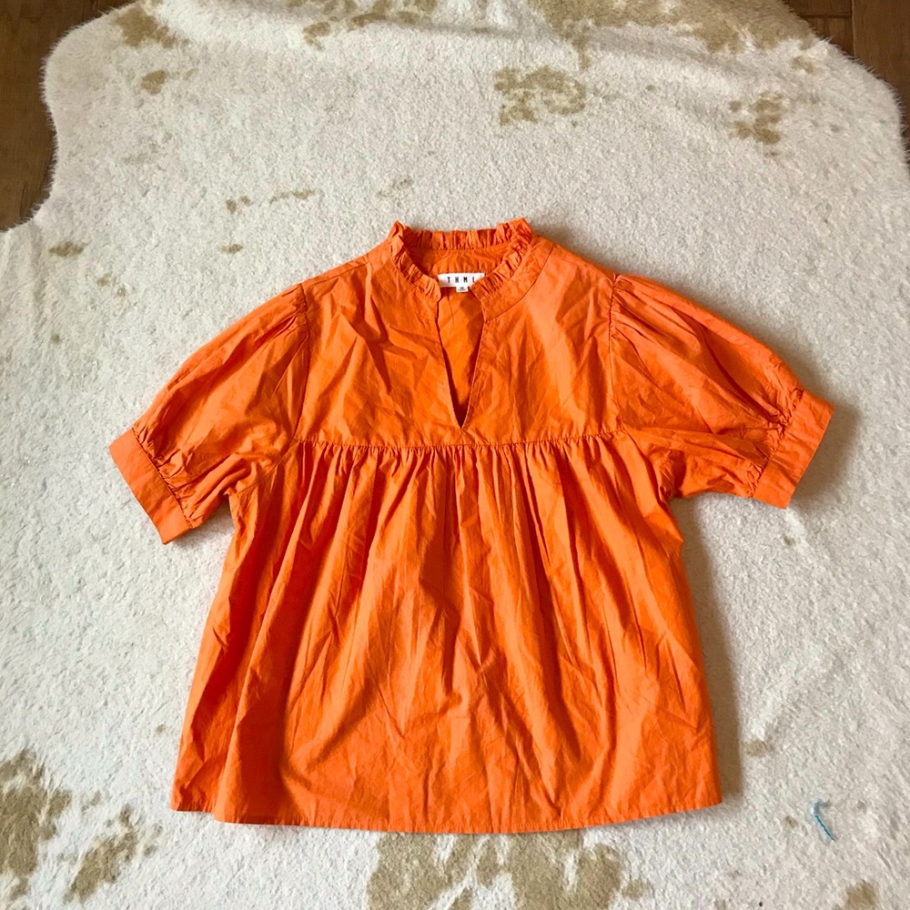 Orange Blouse
